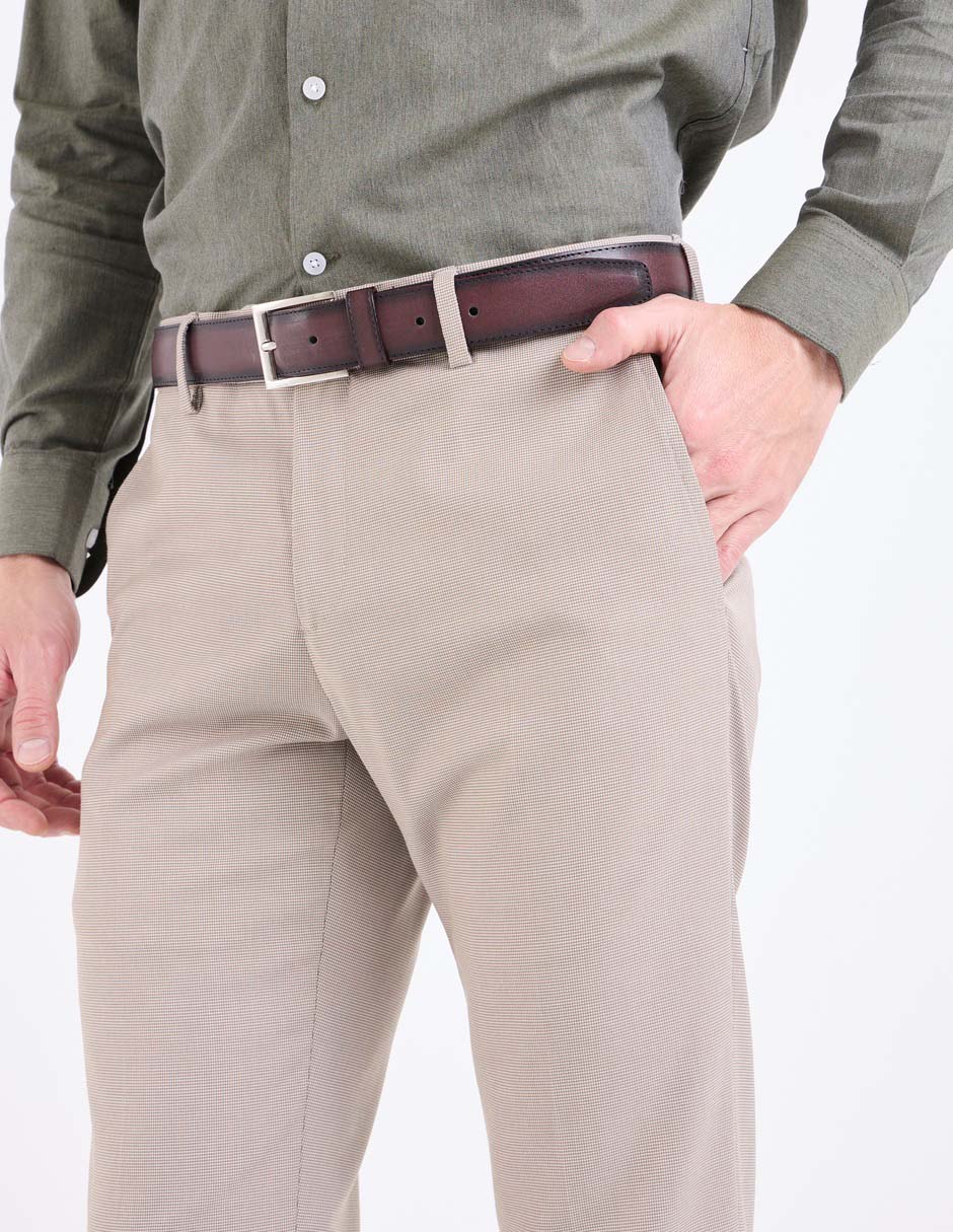 Pantalón de vestir regular para hombre 8