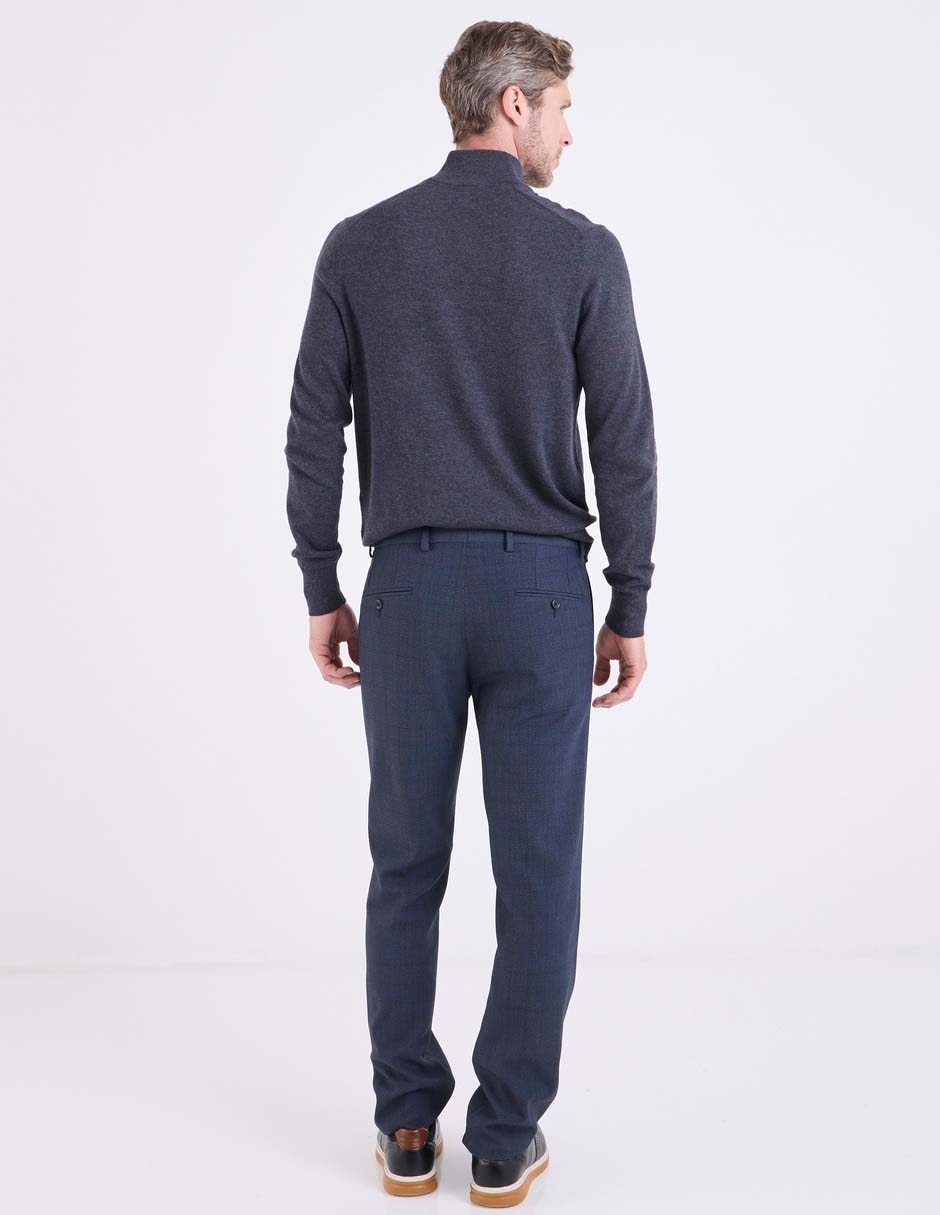 Pantalón de vestir regular para hombre 5