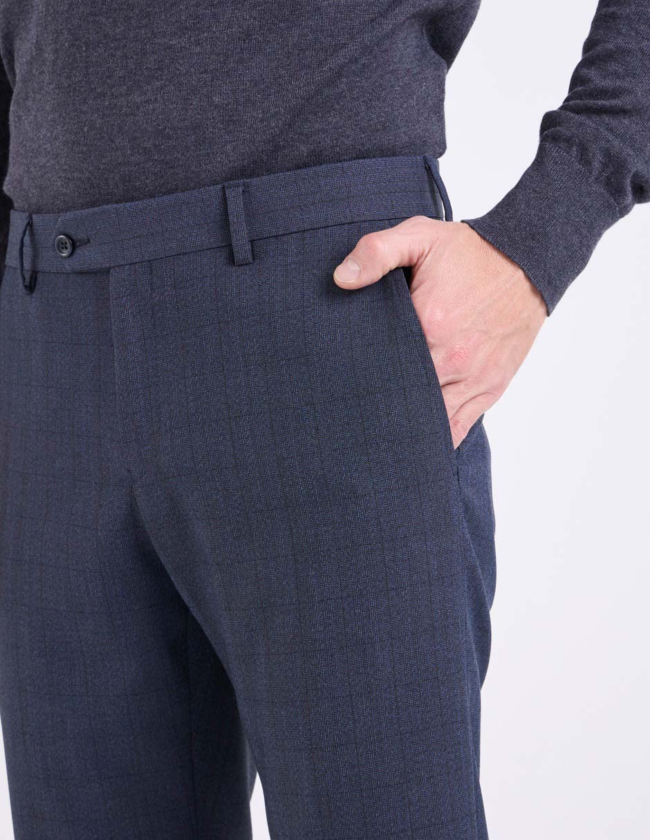 Pantalón de vestir regular para hombre 7