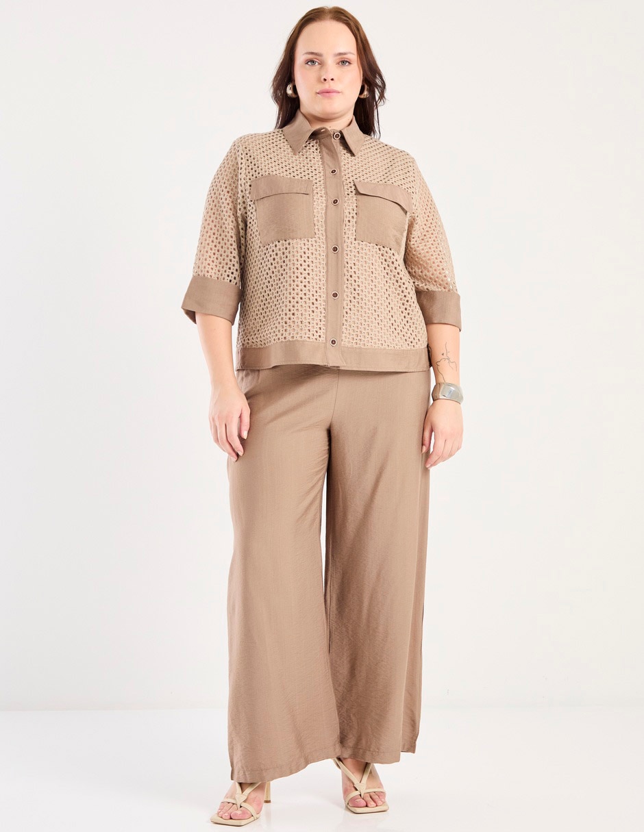 Blusa manga 3/4 para mujer 6