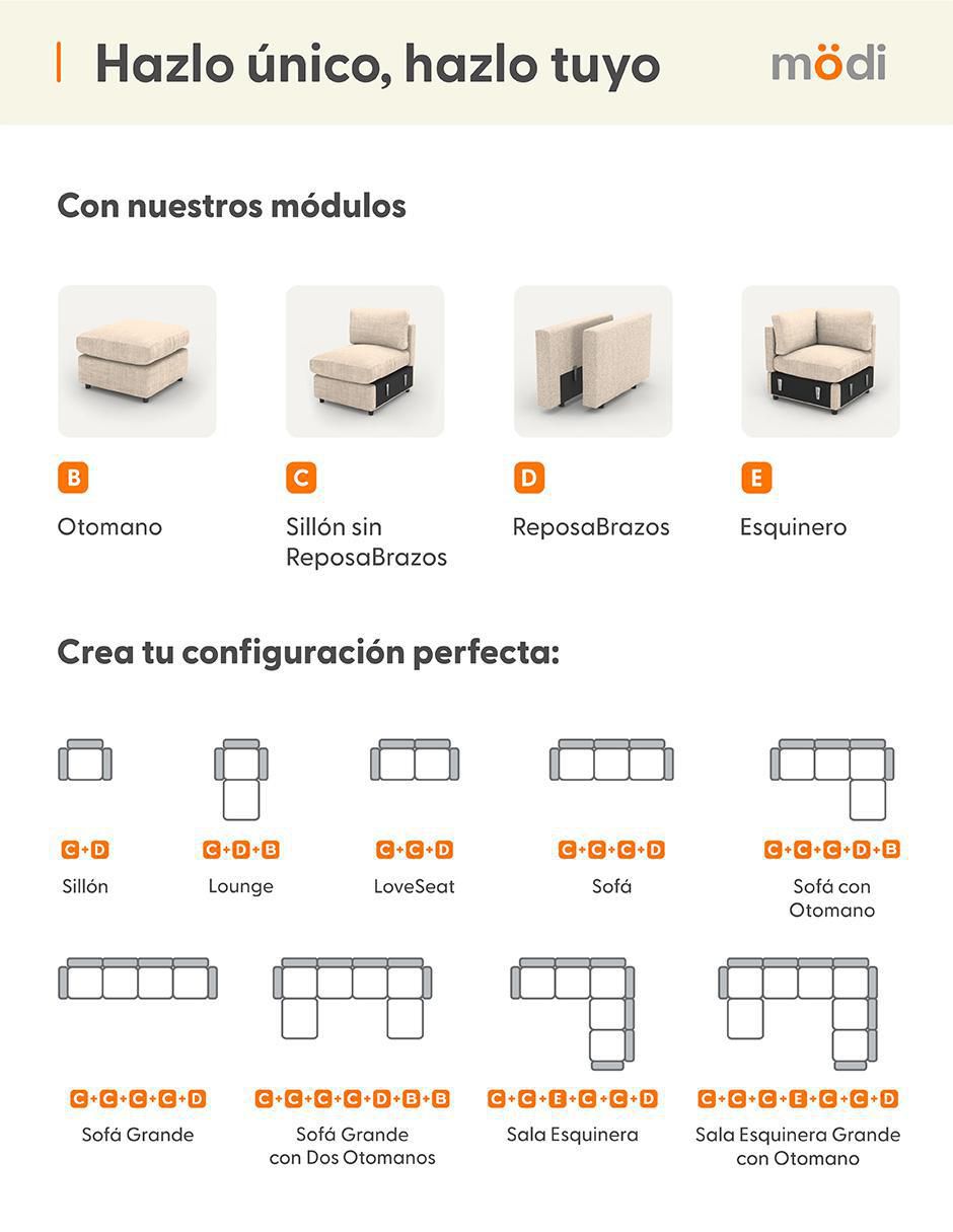 Sala modular de poliéster 4