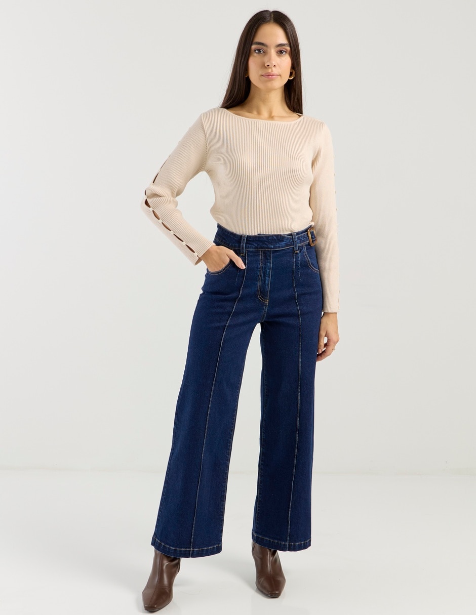 Blusa manga larga para mujer 7