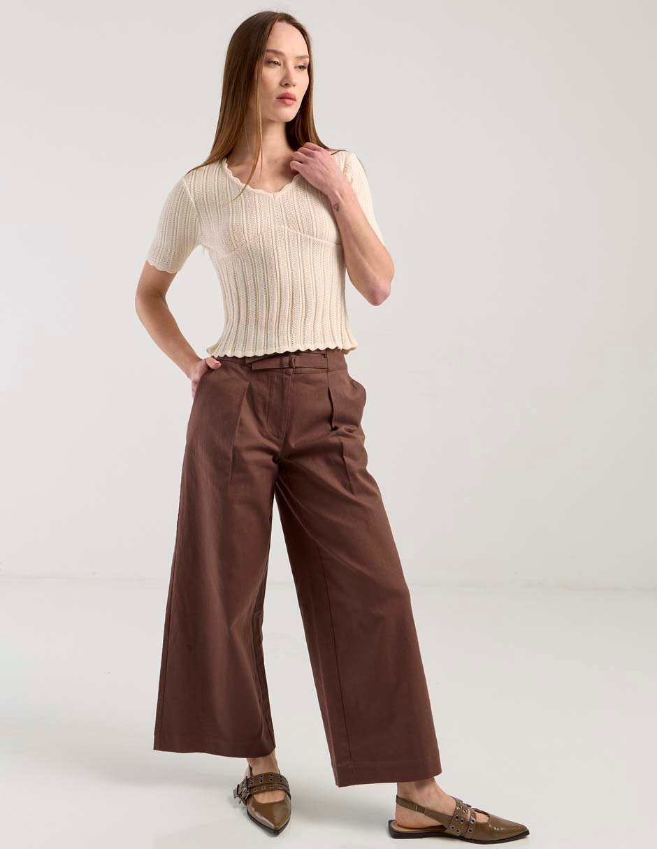 Blusa manga corta para mujer 6