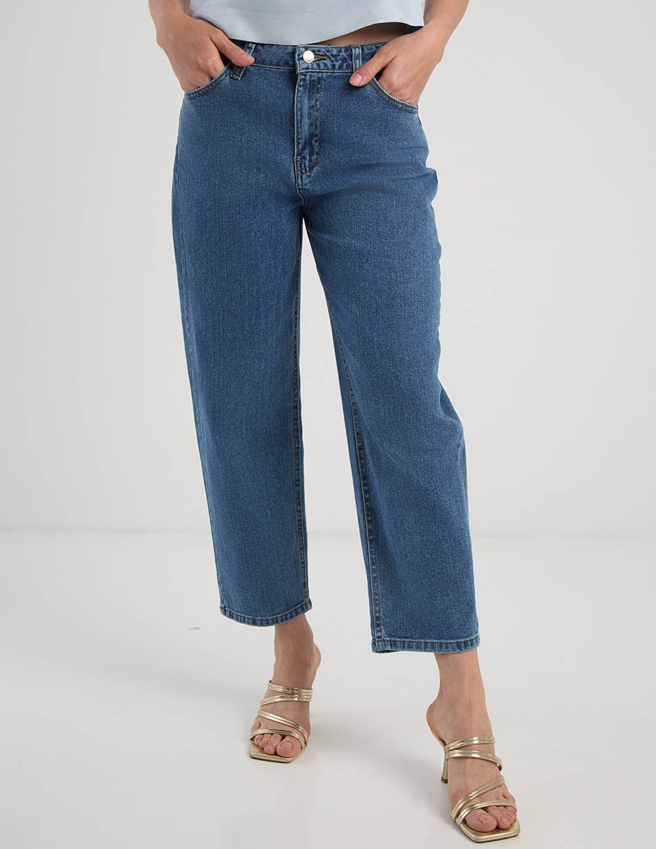Jeans relaxed straight para mujer Jeans relaxed straight para mujer