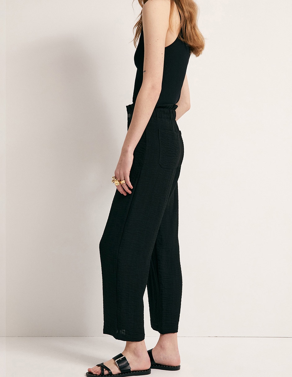 Pantalón relaxed Sfera wideleg para mujer