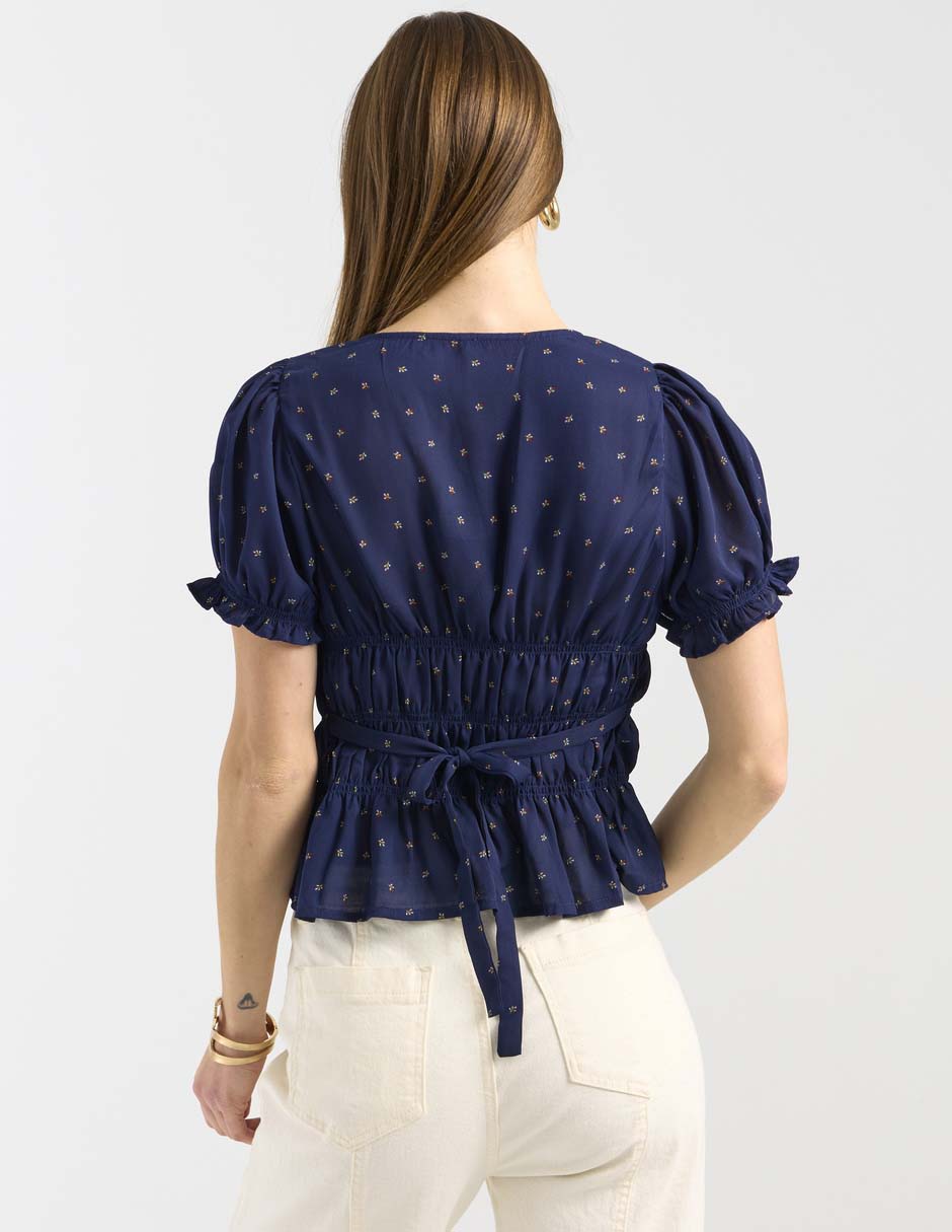 Blusa manga corta para mujer 5