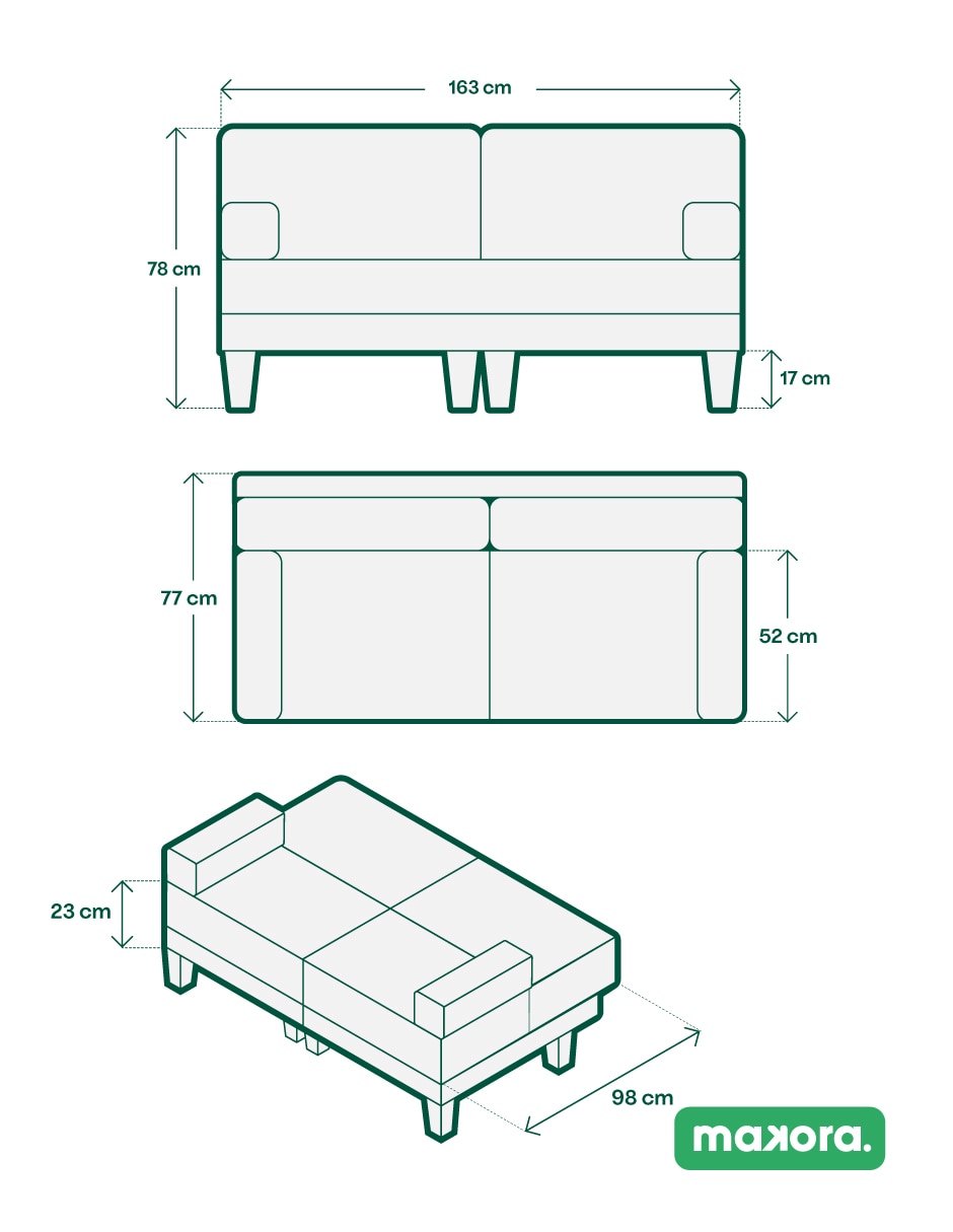 Sofá cama armable queen 11