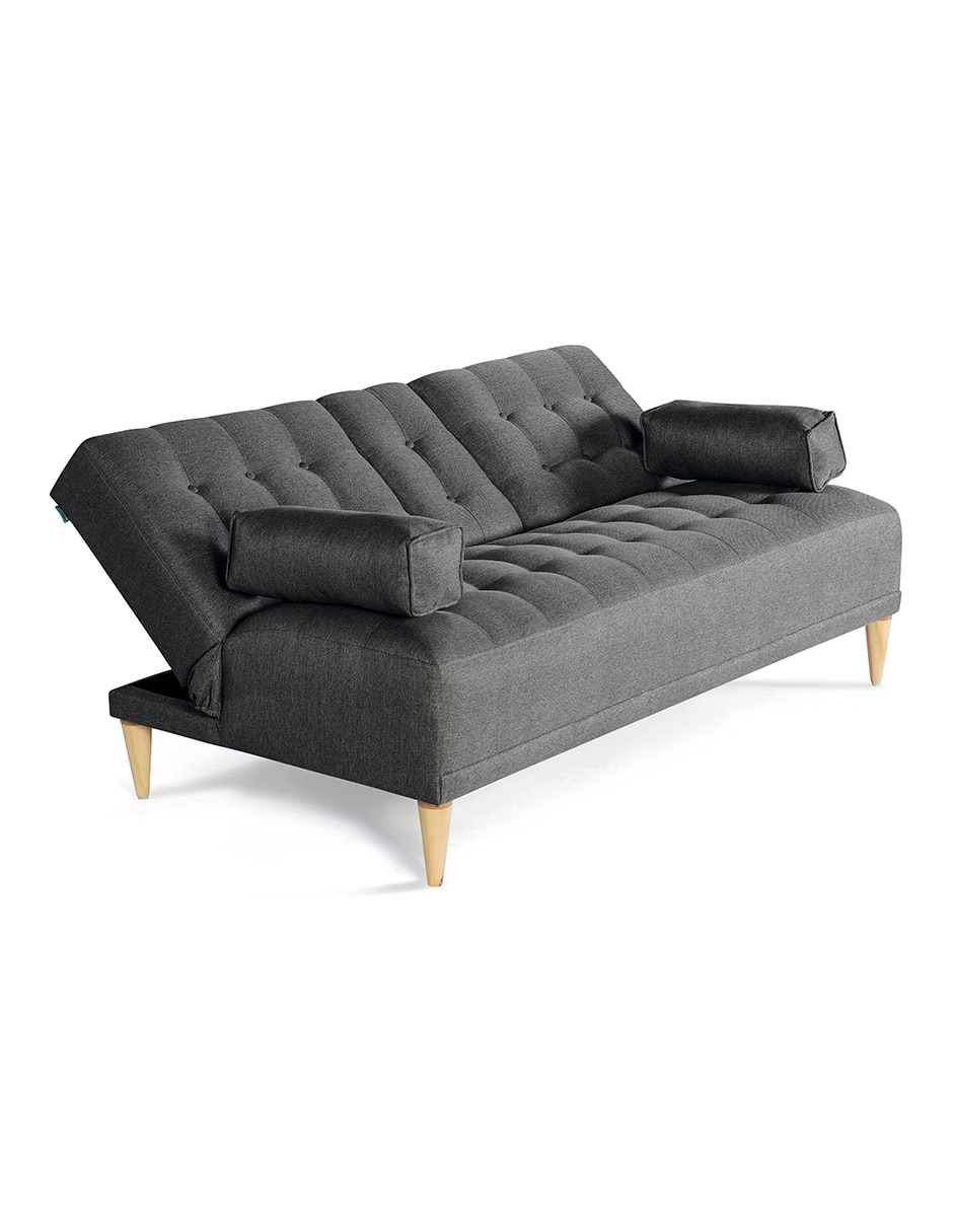 Sofá cama armable Queen Makora de lino