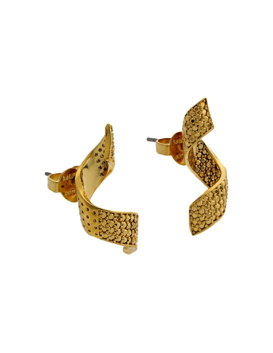 Twist drop earrings 2