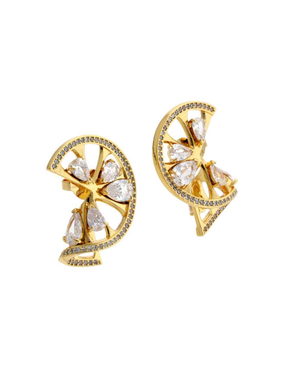 Twist statement earrings 2