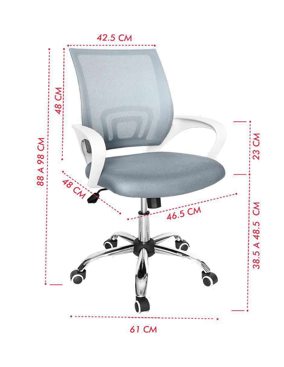 Silla de escritorio de plástico 9