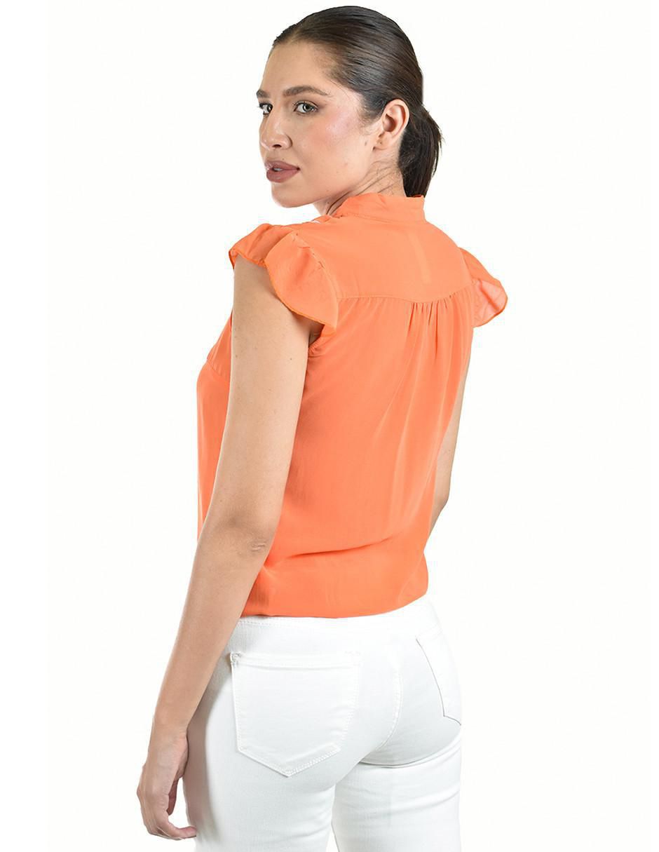 Blusa manga corta para mujer 6