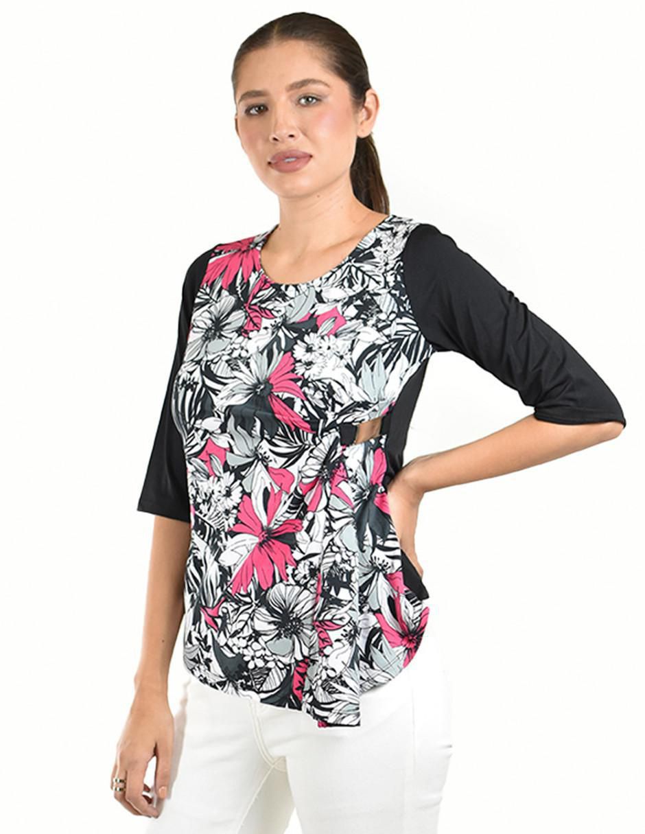 Blusa manga 3/4 para mujer 5