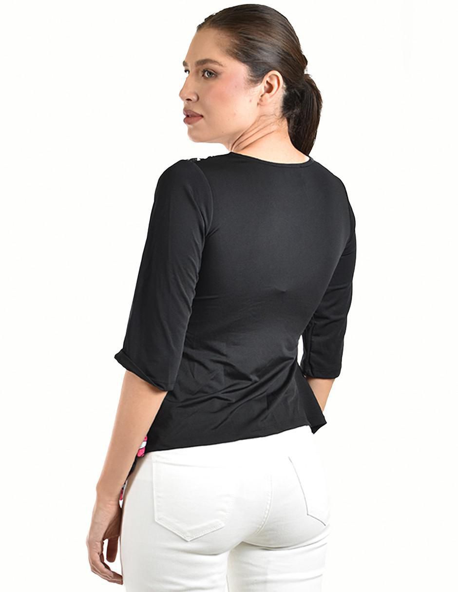Blusa manga 3/4 para mujer 6