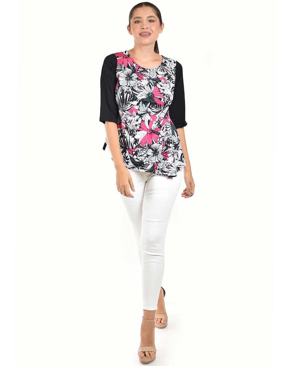 Blusa manga 3/4 para mujer 7