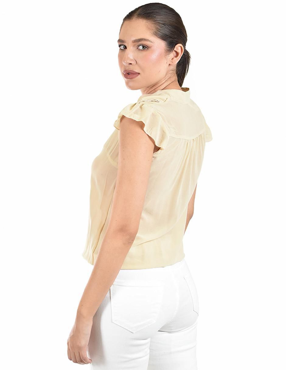 Blusa manga corta para mujer 6