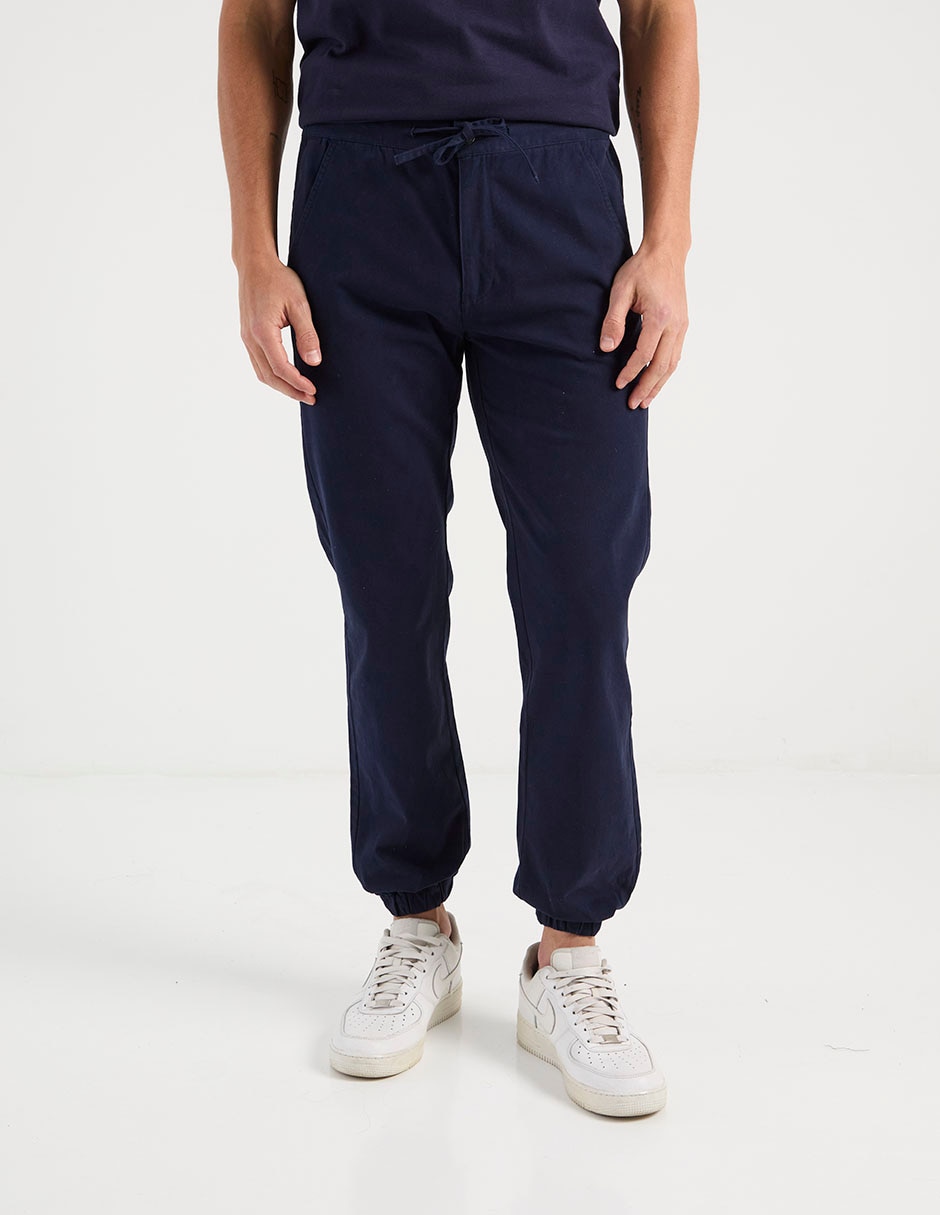 Pantalón deportivo jogger regular de algodón para hombre Pantalón deportivo jogger regular de algodón para hombre