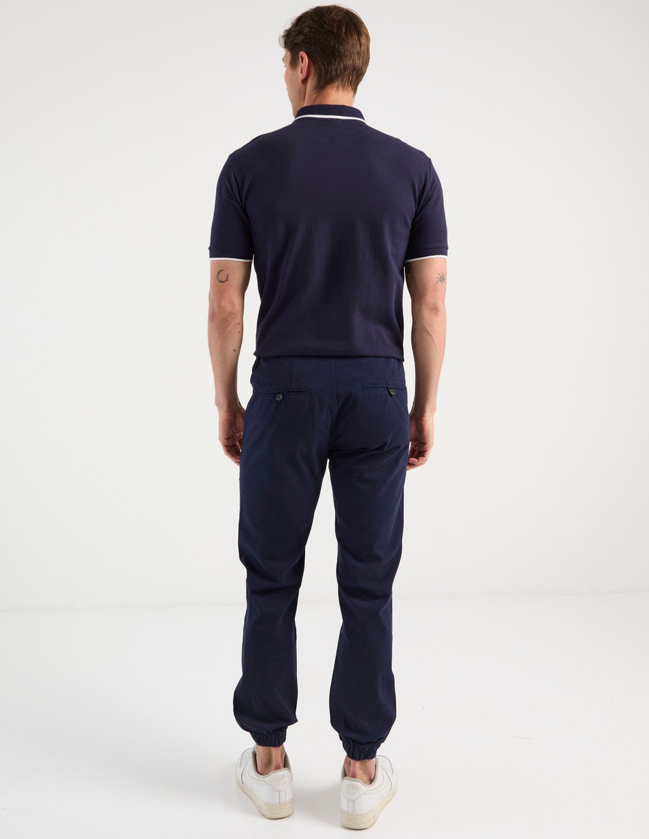 Pantalón deportivo jogger regular de algodón para hombre 3