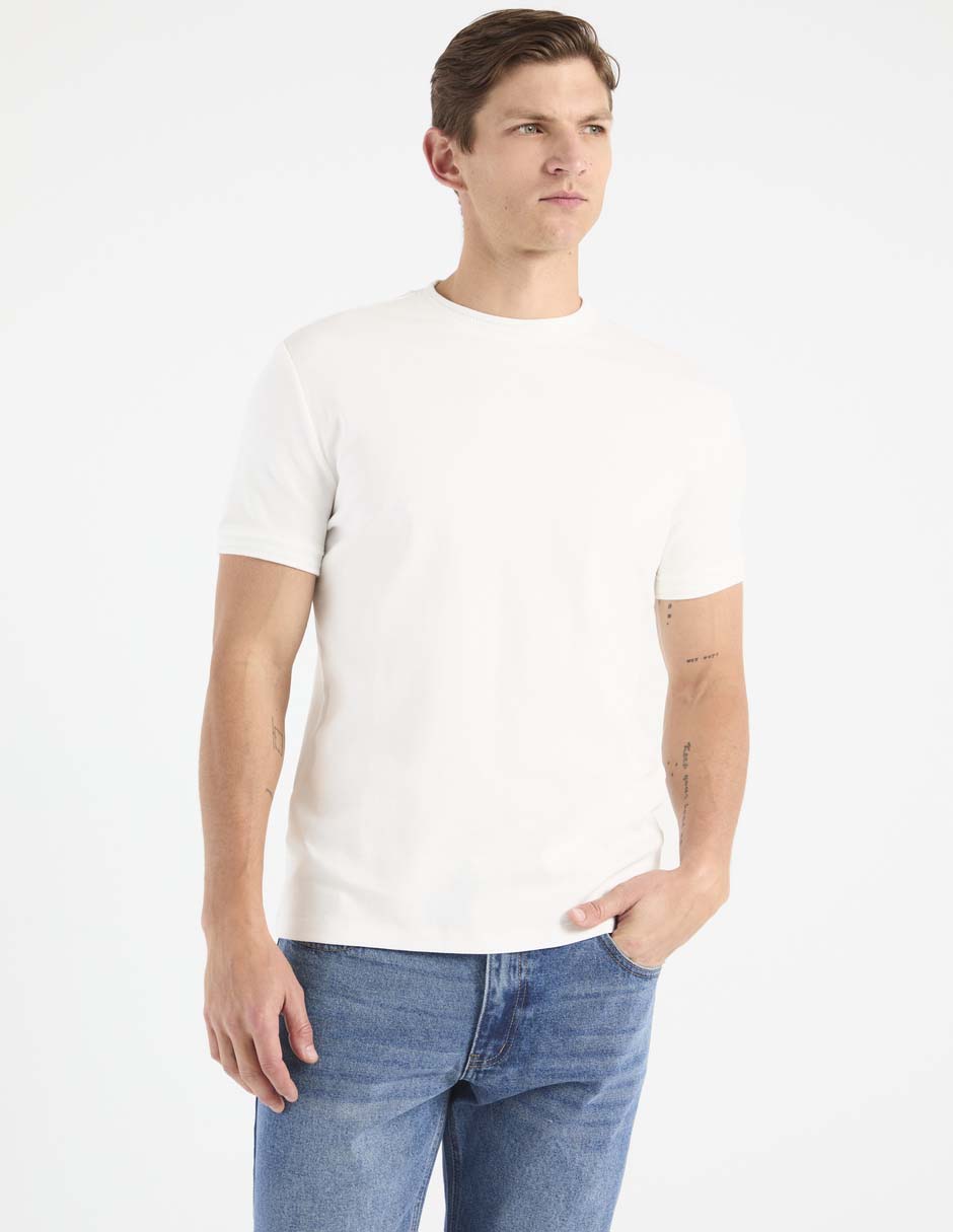 Playera cuello redondo para hombre Playera cuello redondo para hombre