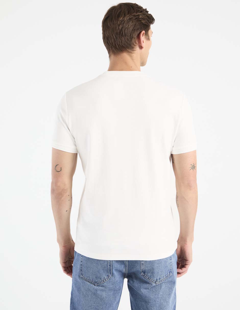 Playera cuello redondo para hombre 2