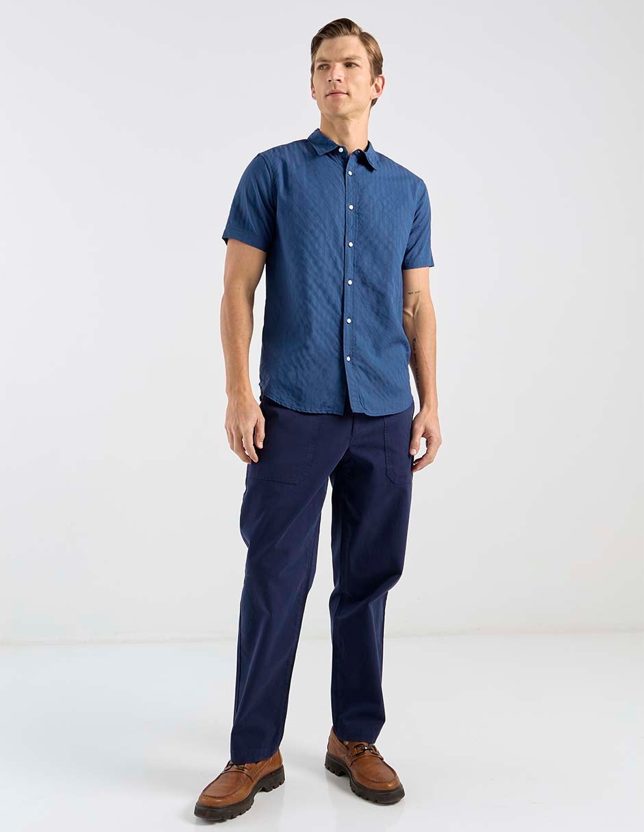 Camisa casual manga corta para hombre 3