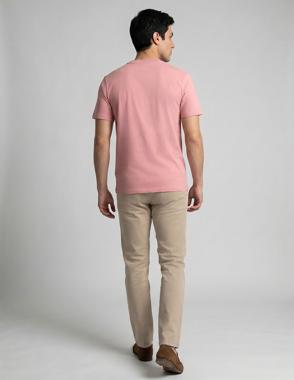 Playera cuello redondo para hombre 2