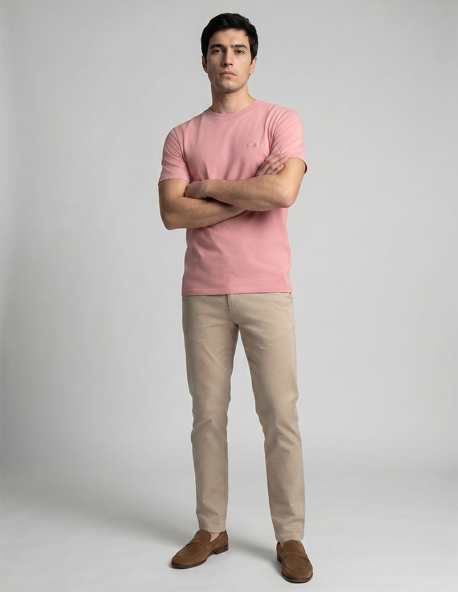 Playera cuello redondo para hombre 3