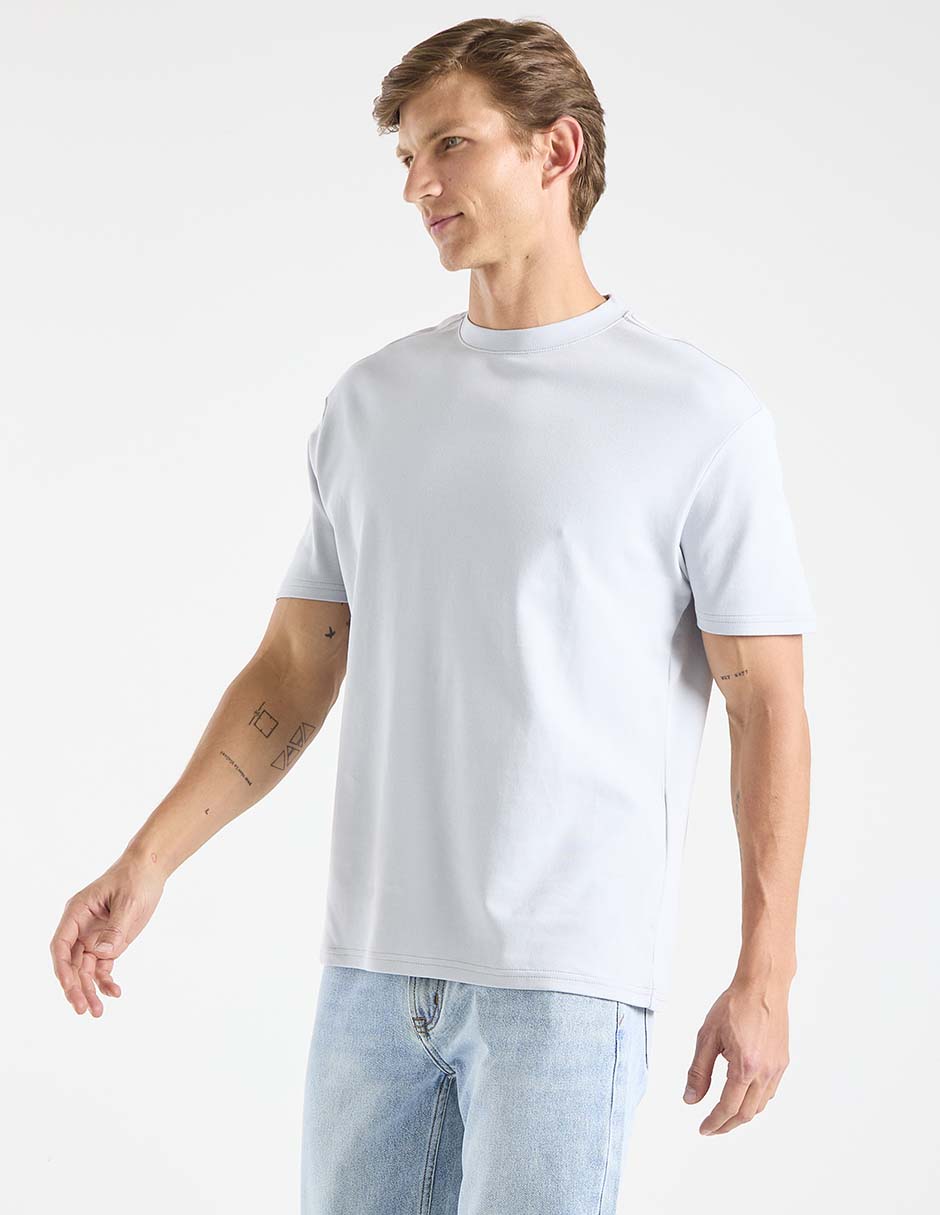 Playera cuello redondo para hombre 2