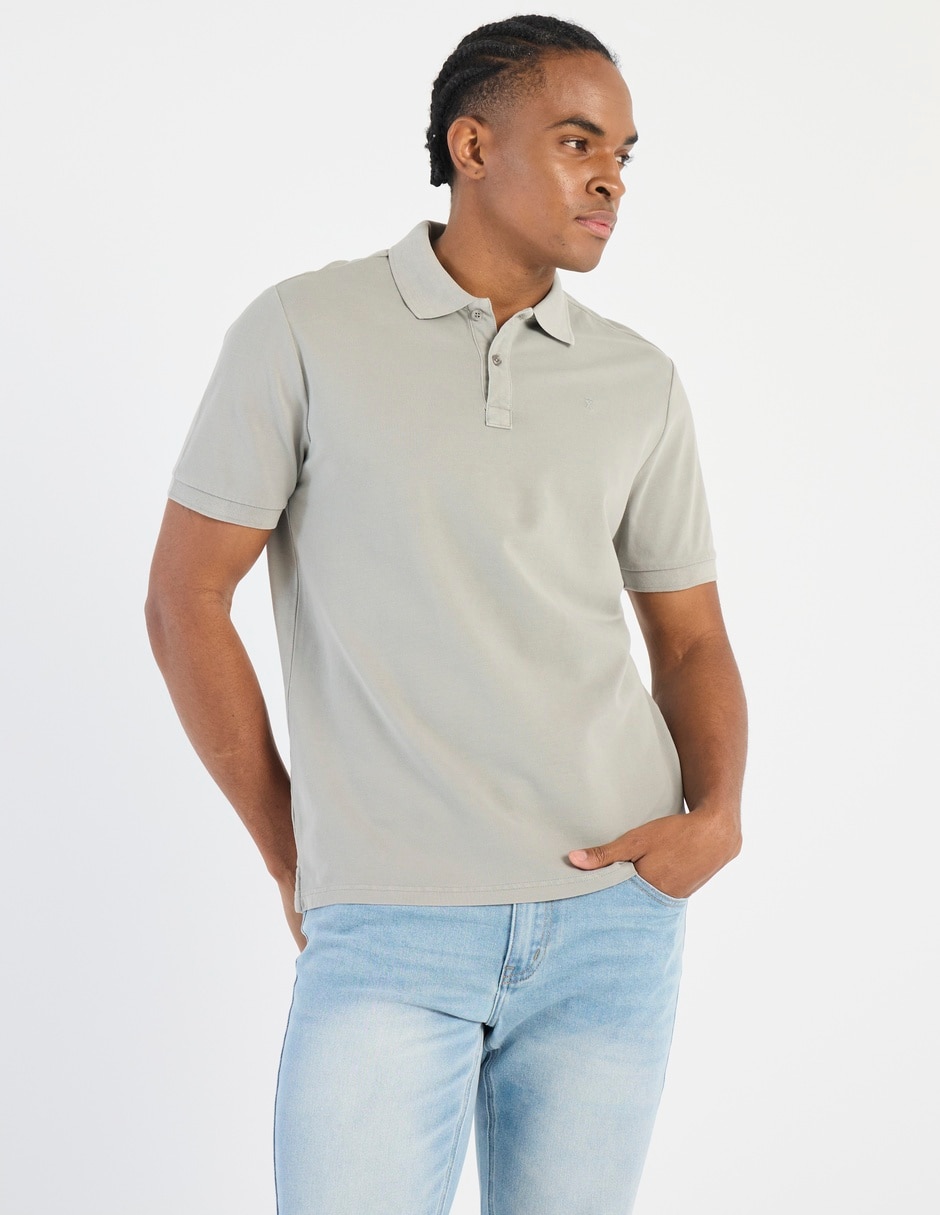 Playera tipo polo para hombre