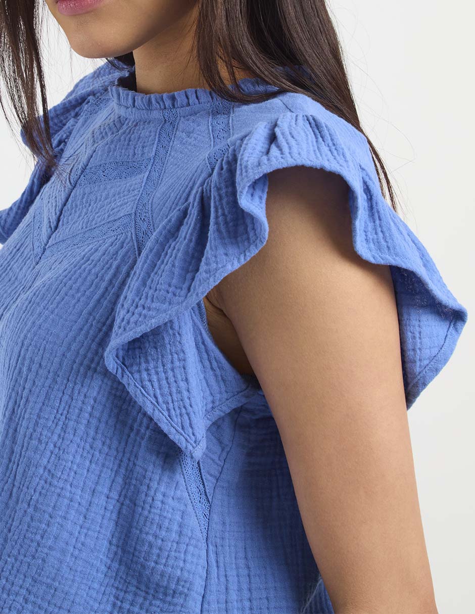 Blusa manga corta para mujer 2