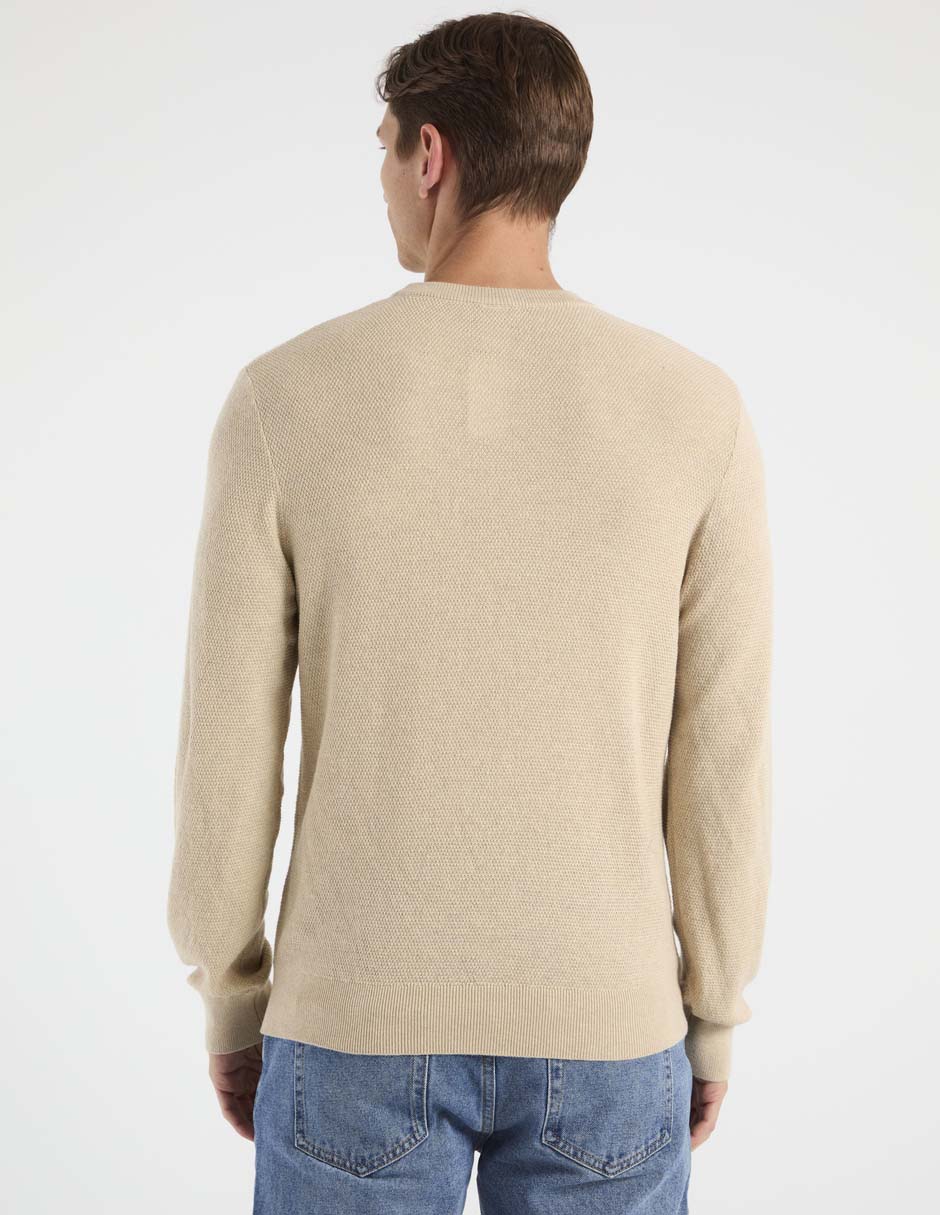 Suéter cuello redondo para hombre 2