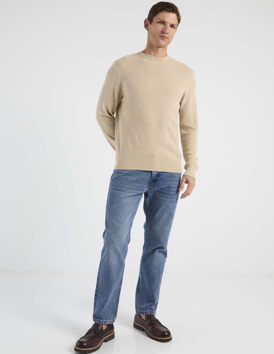 Suéter cuello redondo para hombre 3