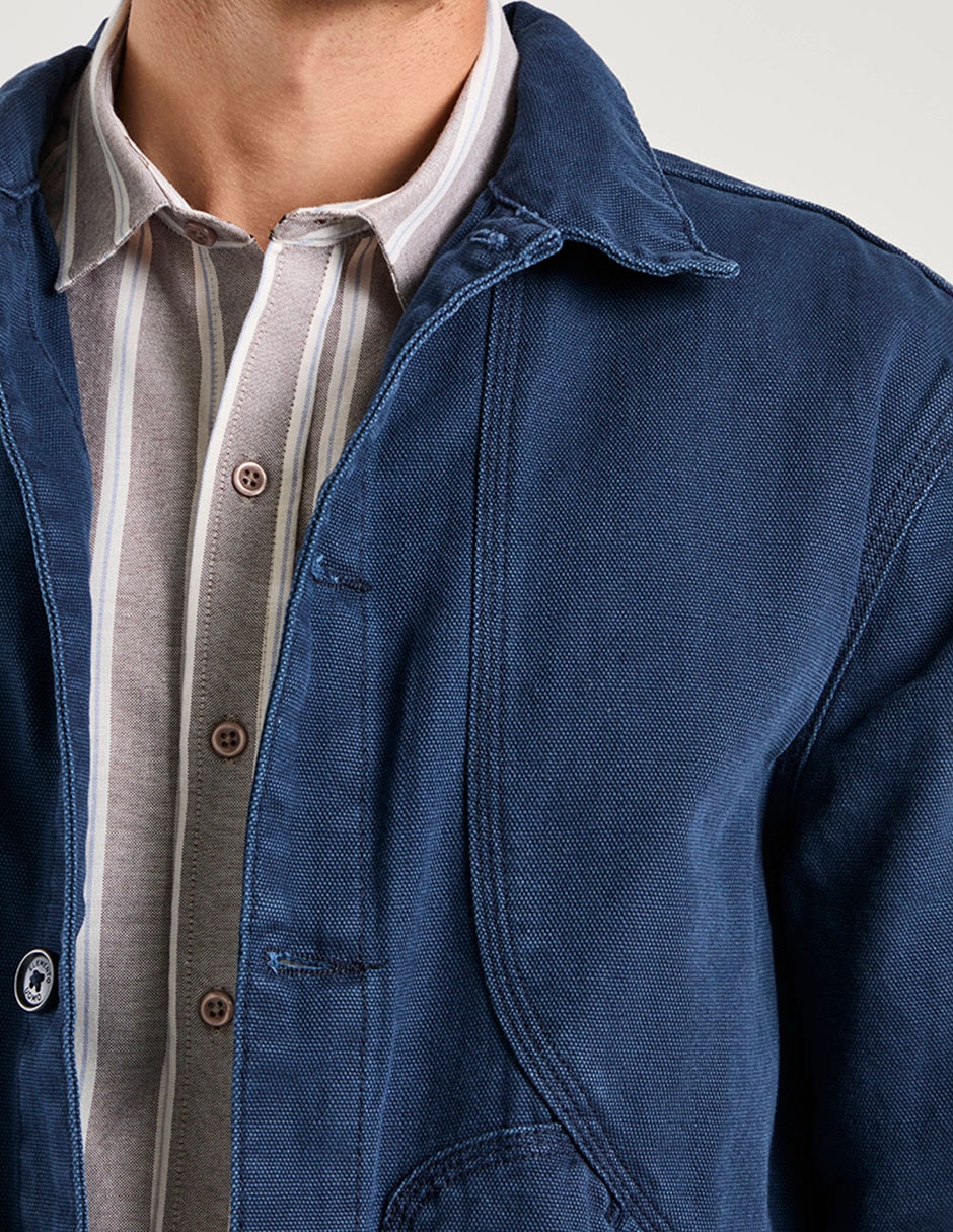 Chamarra denim Elemento Uomo con bolsillos para hombre