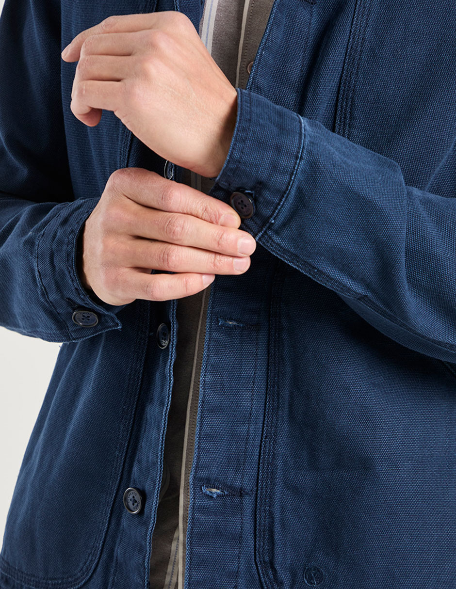 Chamarra denim Elemento Uomo con bolsillos para hombre