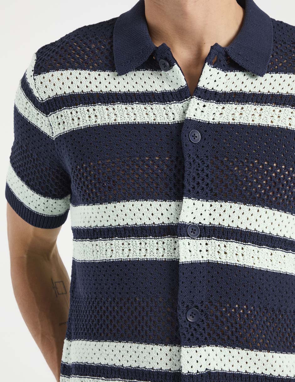 Camisa casual Elemento Uomo de algodón manga corta para hombre