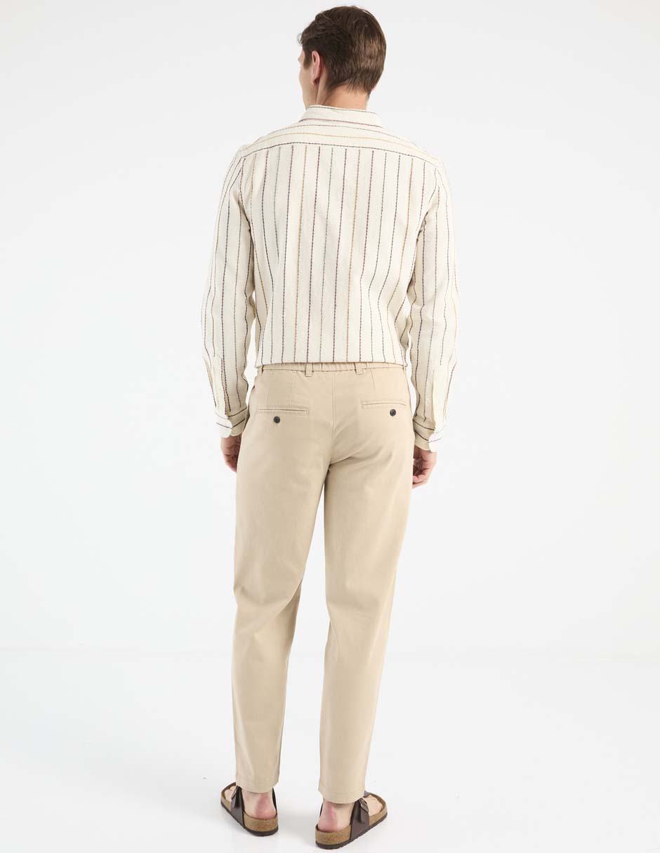Pantalón chino slim Elemento Uomo de algodón para hombre