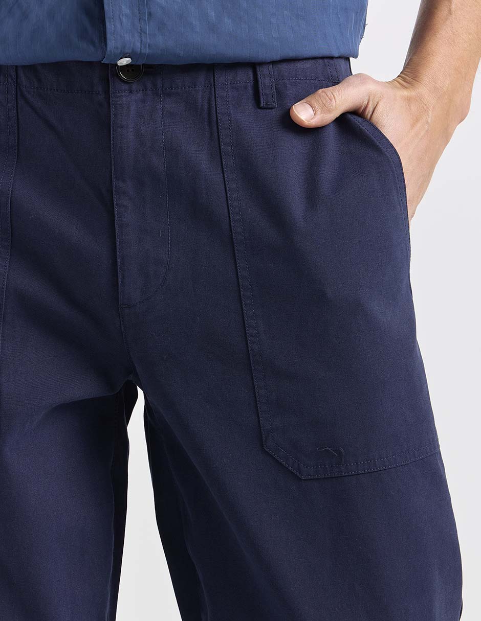 Pantalón straight de algodón para hombre 3