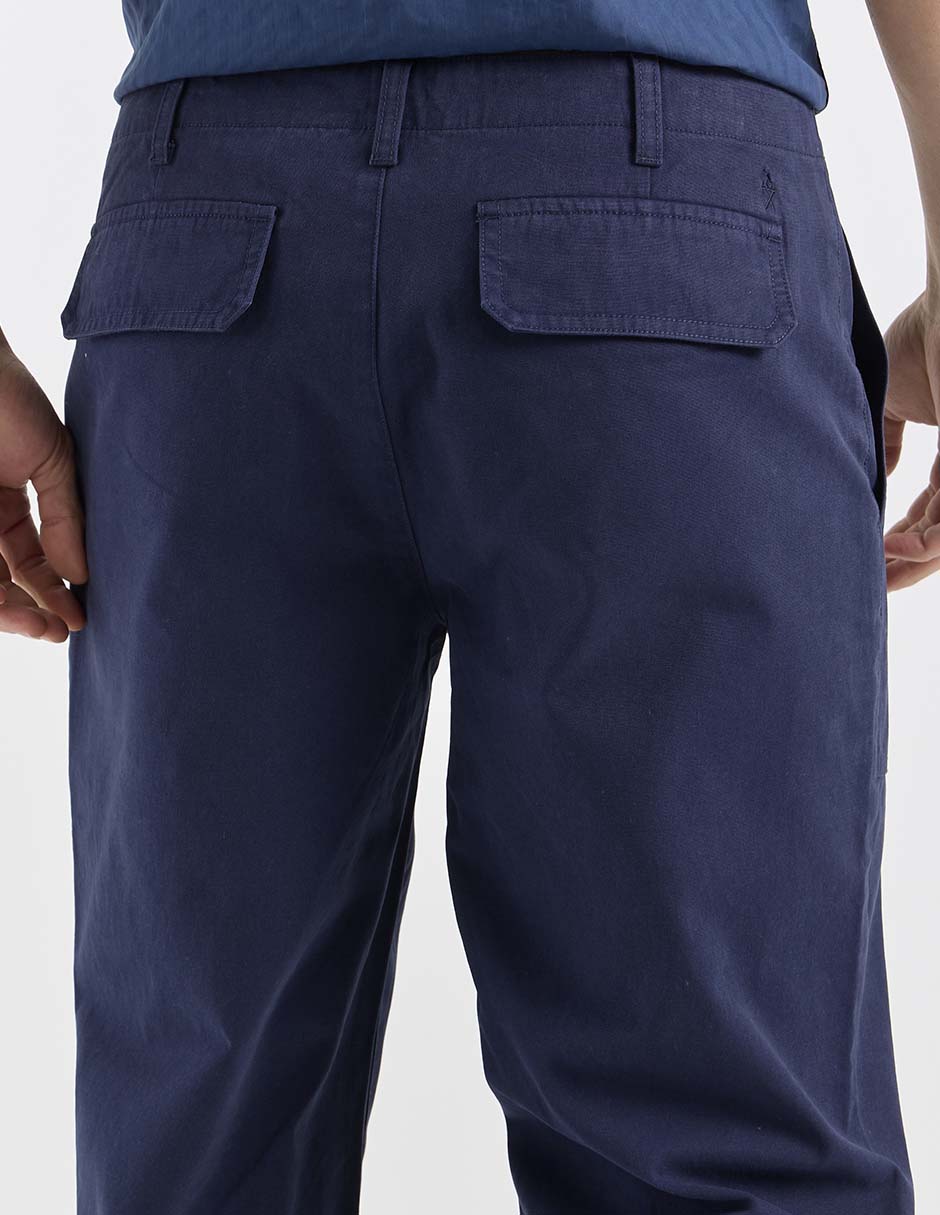 Pantalón straight de algodón para hombre 2