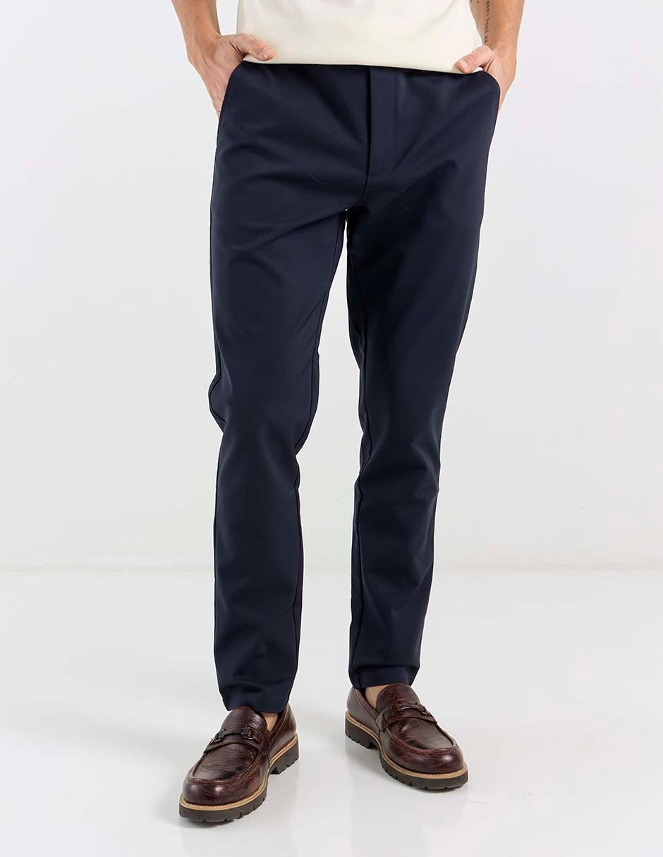 Pantalón business casual chino slim de algodón para hombre Pantalón business casual chino slim de algodón para hombre