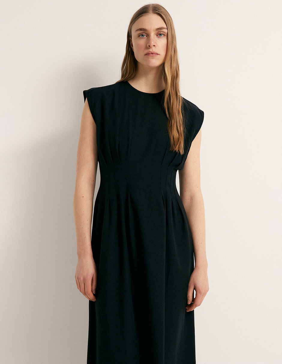 Vestido crop casual Sfera para mujer