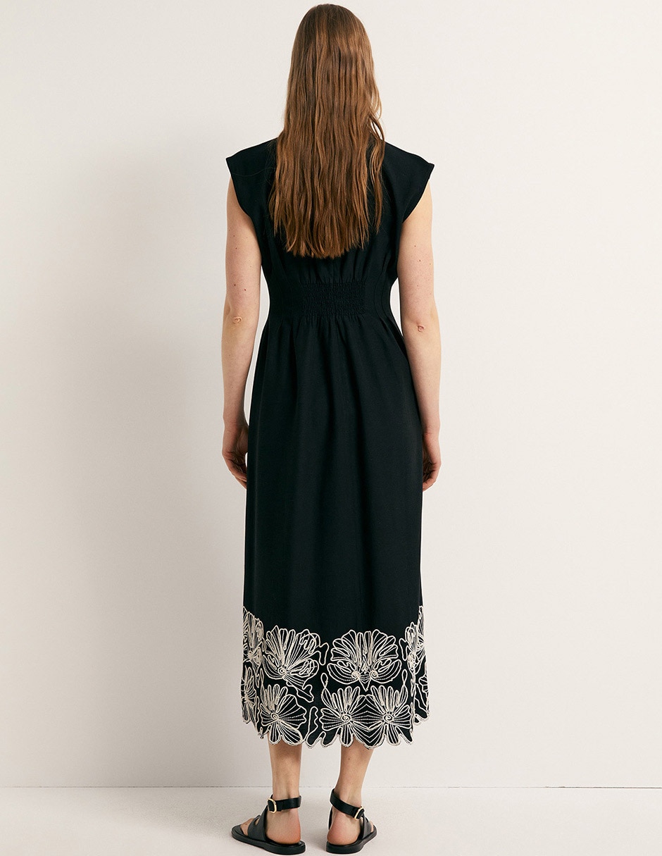 Vestido crop casual Sfera para mujer