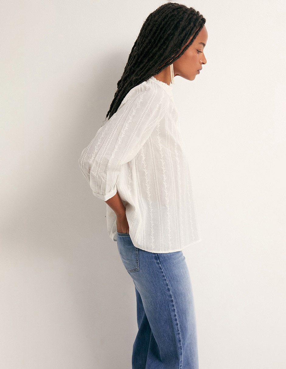 Blusa Sfera manga 3/4 para mujer