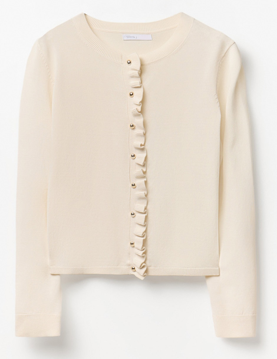 Suéter cuello redondo para mujer 5