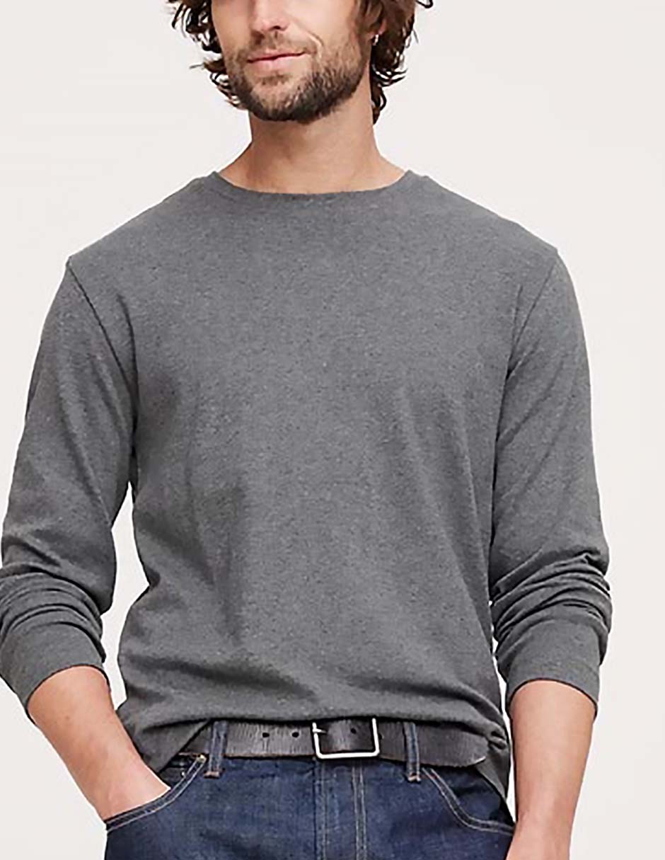 Playera cuello redondo para hombre 2