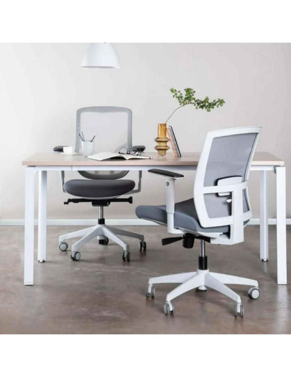 Silla escritorio Ergonómica Taylor Gris Claro 9