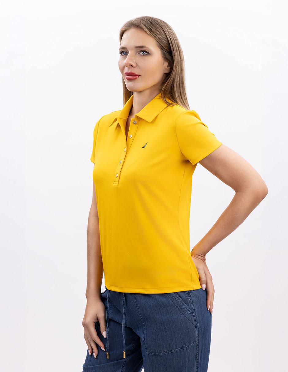 Playera tipo polo Nautica para mujer