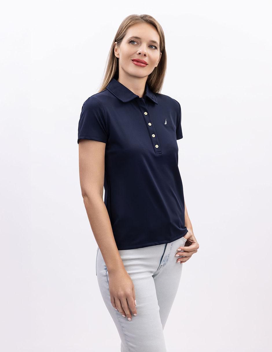 Playera tipo polo para mujer 2