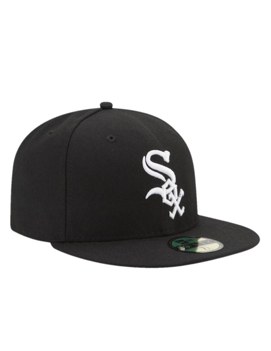 Gorra visera plana cerrada casual Chicago White Sox para hombre 2