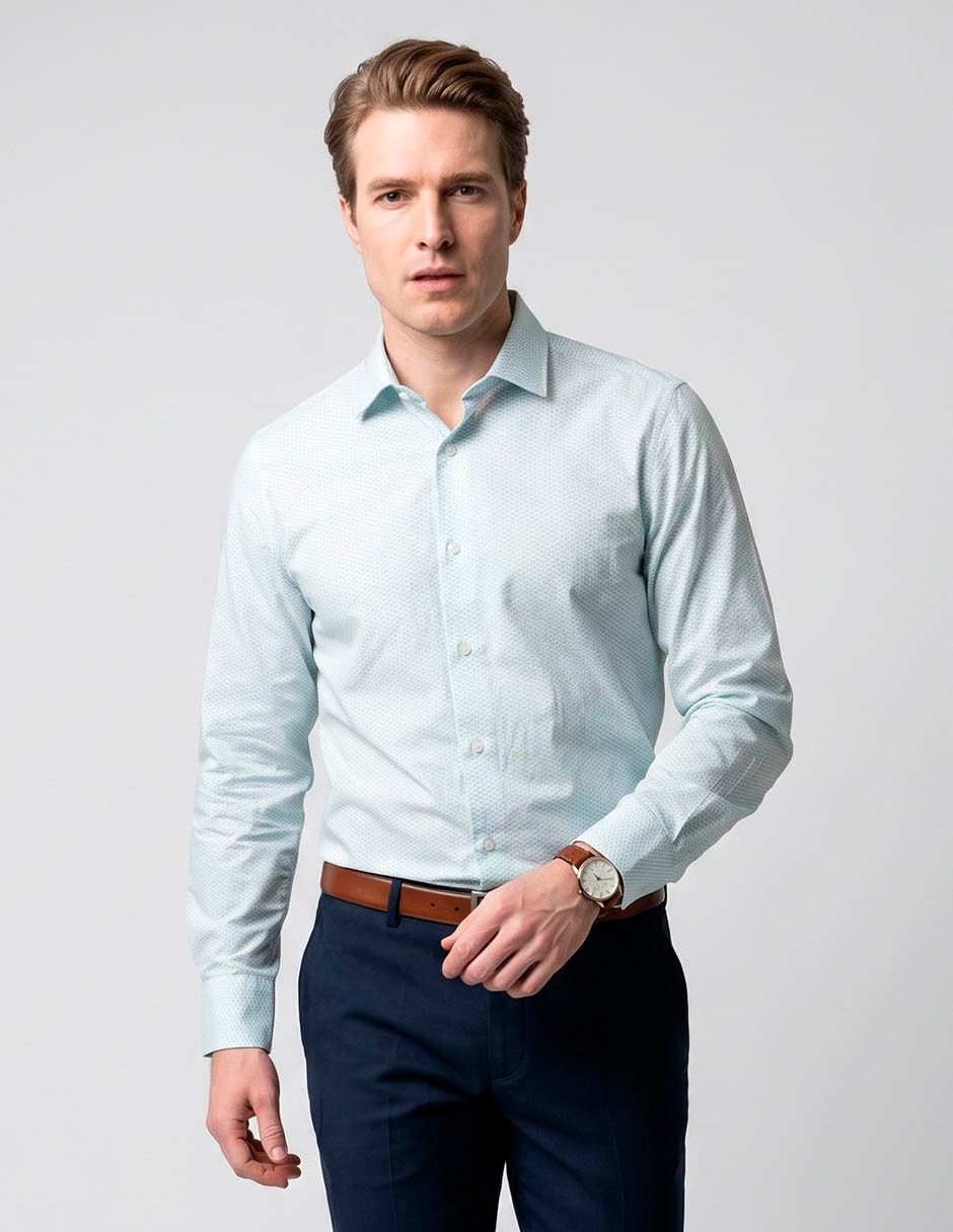 Camisa business casual jbe manga larga para hombre Camisa business casual jbe manga larga para hombre