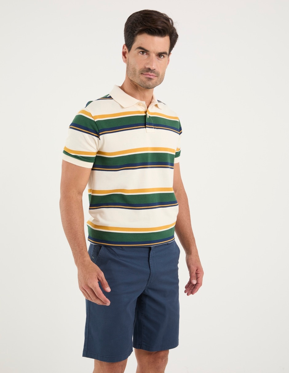 Bermuda de algodón para hombre